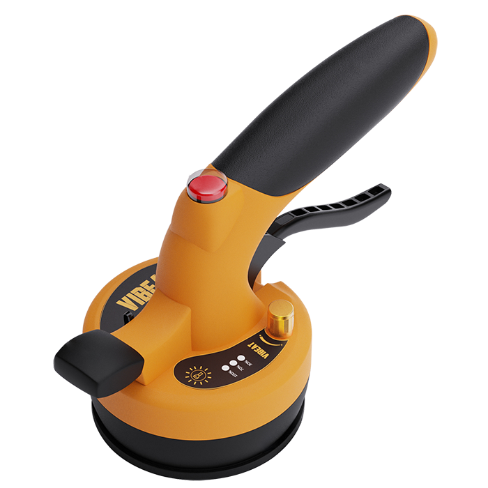 Hero vibrating tiling tool infographic