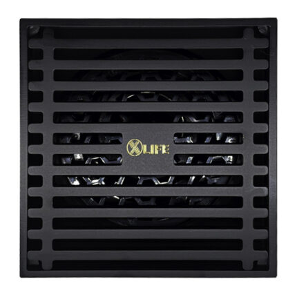 square drain grate black