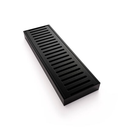 Stillness Linear Drain Grate *Midnight Black 3000x80x22