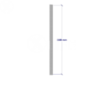 Shower Hob 50x50mm 1100mm - Image 2