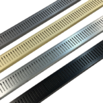 Stillness Linear Drain Grate *Brushed Brass 3000x80x22 - Image 3