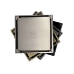 Content Square Drain 2-in-1 100x100x17mm *Brushed Nickel - Image 7