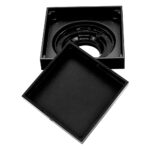 Content Square Drain 2-in-1 100x100x17mm *Matte Black - Image 5