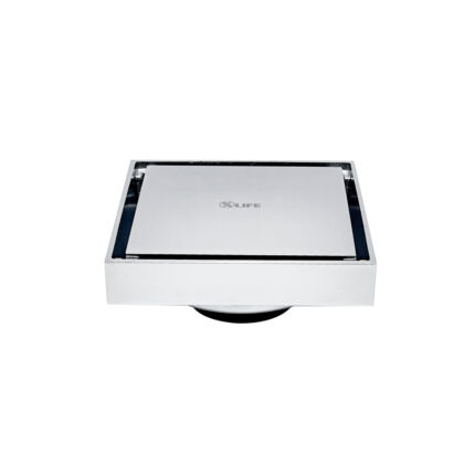 Content Square Drain 2-in-1 100x100x17mm *Chrome