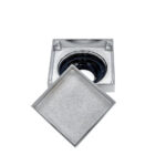 Content Square Drain 2-in-1 100x100x17mm *Chrome - Image 8