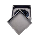 Content Square Drain 2-in-1 100x100x17mm *Gun Metal - Image 4