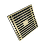 Content Square Drain Grate 100x100x9mm *Antique Brass - Image 4