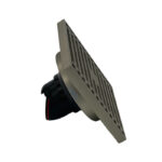 Content Square Drain Grate 100x100x9mm *Brushed Nickel - Image 5