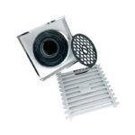 Content Square Drain Grate 100x100x9mm *Chrome - Image 2